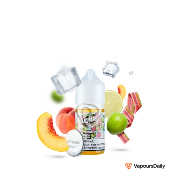 خرید سالت بازوکا هلو لیمو یخ (30 میل) BAZOOKA PEACH LIME ICE