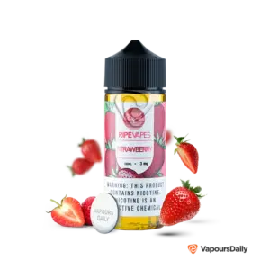 خرید جویس توت فرنگی رایپ ویپز (120 میل) RIPE VAPES STRAWBERRY