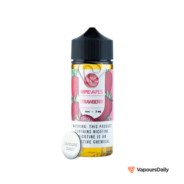 خرید جویس توت فرنگی رایپ ویپز (120 میل) RIPE VAPES STRAWBERRY