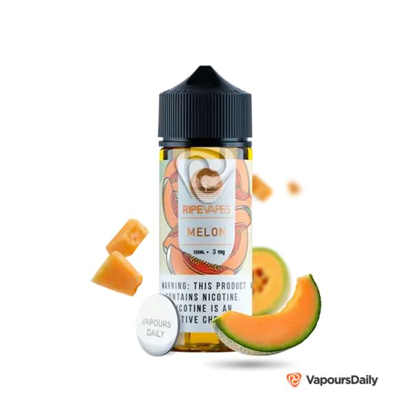 خرید جویس طالبی ملون رایپ ویپز (120 میل) RIPE VAPES MELON