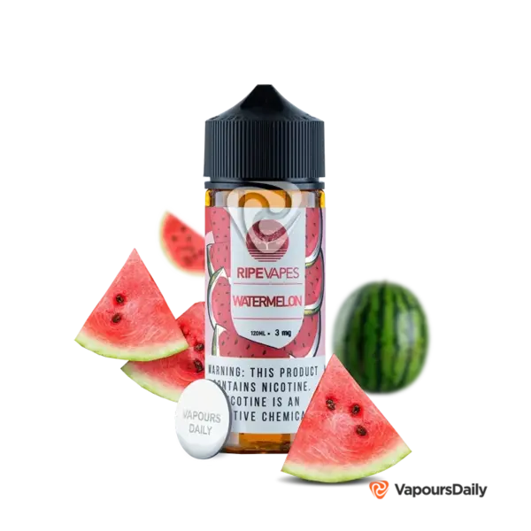 خرید جویس رایپ ویپز هندوانه (120 میل) RIPE VAPES WATERMELON