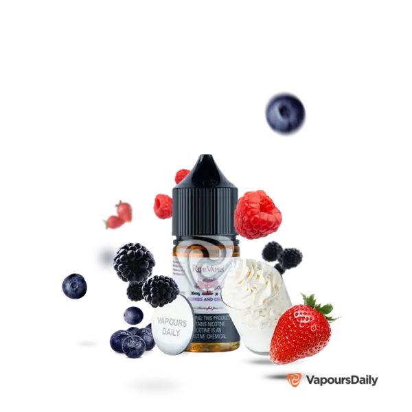 خرید سالت رایپ ویپز خامه توت فرنگی بلوبری RIPE VAPES BERRIES AND CREAM