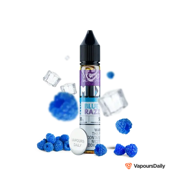 خرید سالت ویگاد بلوبری تمشک یخ (30 میل) VGOD MIX BLUE RAZZ ICED