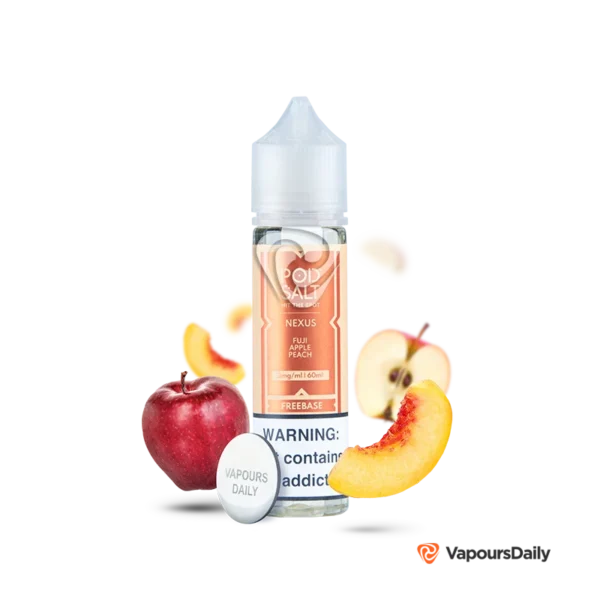 خرید جویس پاد سالت سیب هلو (60میل) POD SALT FUJI APPLE PEACH