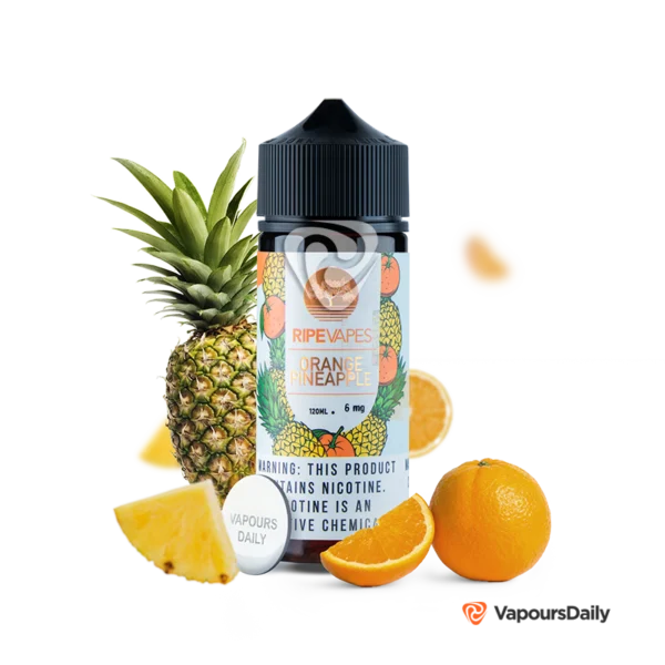 خرید جویس رایپ ویپز پرتقال آناناس (120میل) RIPE VAPES ORANGE PINEAPPLE