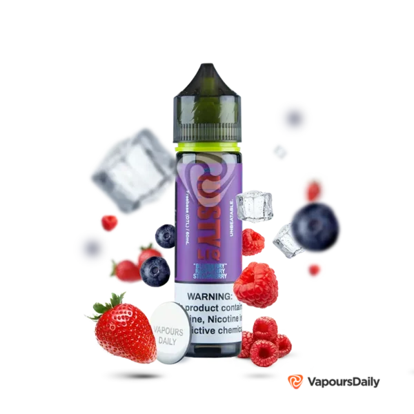 خرید جویس نستی بلوبری تمشک یخ (60میل) NASTY LIQ BLUEBERRY RASPBERRY STRAWBERRY