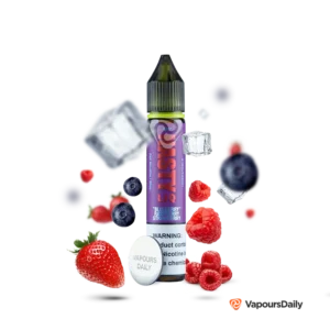 خرید سالت نستی بلوبری تمشک یخ (30میل) Nasty Liq Blueberry Raspberry Strawberry