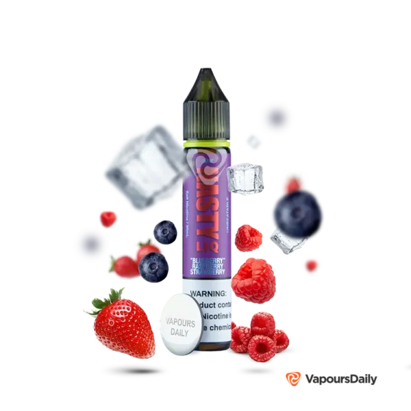 خرید سالت نستی بلوبری تمشک یخ (30میل) Nasty Liq Blueberry Raspberry Strawberry