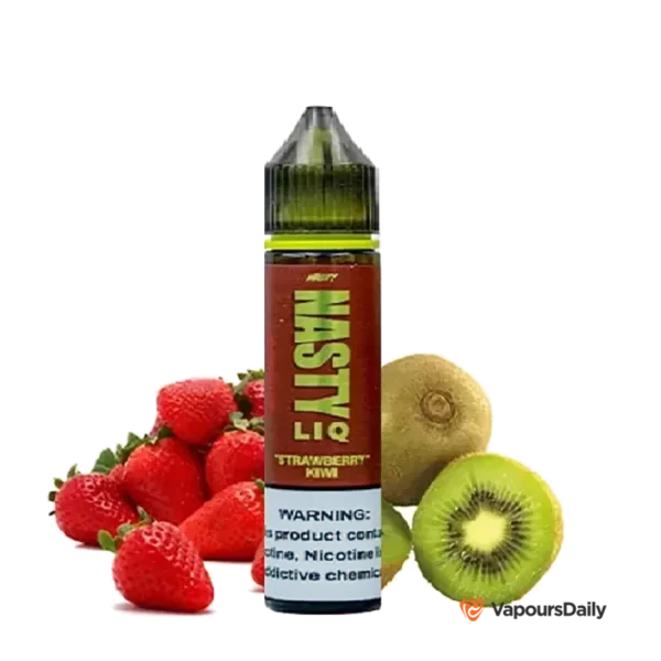 خرید جویس نستی توت فرنگی کیوی یخ (60میل) NASTY LIQ STRAWBERRY KIWI