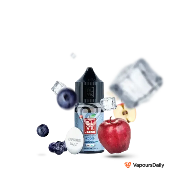 خرید سالت سیب بلوبری یخ بی ال وی کی (30میل) BLVK FUJI APPLE BLUEBERRY ICE