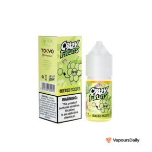 سالت توکیو انگور سبز یخ (30میل) TOKYO CRAZY FRUIT GREEN GRAPE