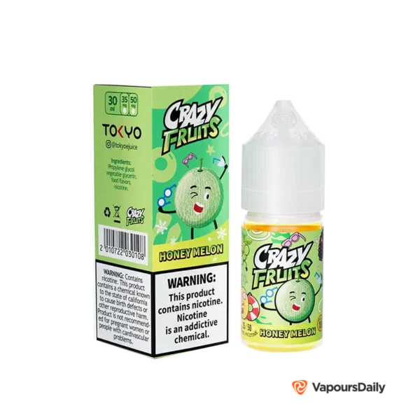 سالت توکیو ملون یخ (30میل) TOKYO CRAZY FRUIT HONEY MELON