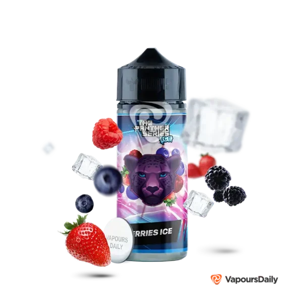 خرید جویس دکتر ویپز توت فرنگی تمشک یخ (120میل) DR VAPES BERRIES ICE