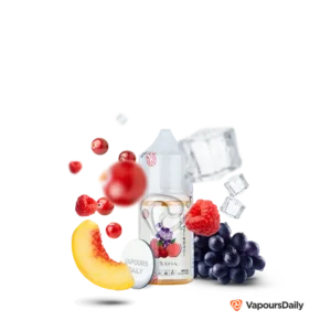 خرید سالت زغال اخته تمشک یخ توکیو (30میل) TOKYO ICED CRANBERRY RASPBERRY GRAPE PEACH