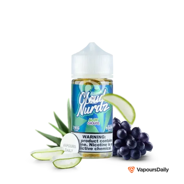 خرید جویس کلود نوردز آلوئه ورا انگور (100میل) CLOUD NURDZ ALOE GRAPE
