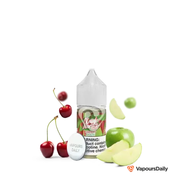 خرید سالت کلود نوردز گیلاس سیب (30میل) CLOUD NURDZ CHERRY APPLE