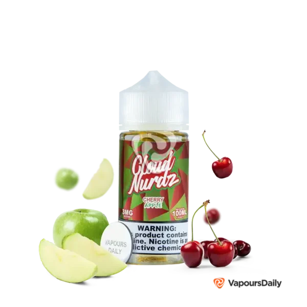 خرید جویس کلود نوردز گیلاس سیب (100میل) CLOUD NURDZ CHERRY APPLE