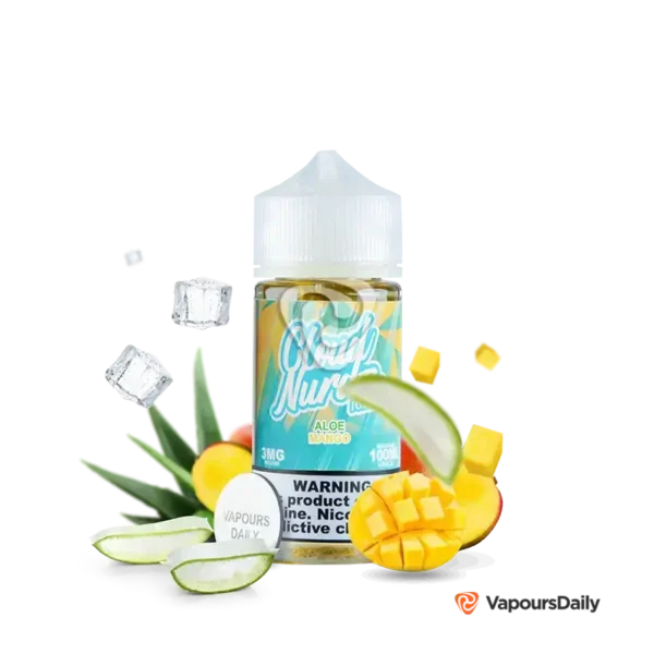 خرید جویس کلود نوردز آلوئه‌ورا انبه یخ (100میل) CLOUD NURDZ ICED ALOE MANGO