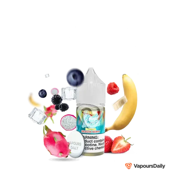 خرید سالت موز کلود نوردز دراگون فروت یخ (30میل) CLOUD NURDZ ICED BANANA DRAGON BERRY