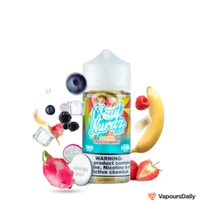 خرید جویس کلود نوردز موز دراگون فروت یخ (100میل) CLOUD NURDZ ICED BANANA DRAGON BERRY