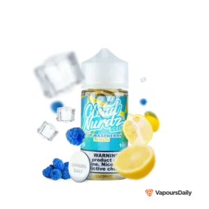 خرید جویس کلود نوردز تمشک لیمو یخ (100میل) CLOUD NURDZ ICED BLUE RASPBERRY LEMON