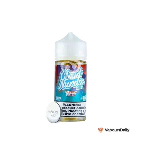 خرید جویس کلود نوردز گیلاس تمشک یخ (100میل) CLOUD NURDZ ICED CHERRY BERRY
