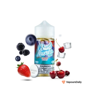 خرید جویس کلود نوردز گیلاس تمشک یخ (100میل) CLOUD NURDZ ICED CHERRY BERRY