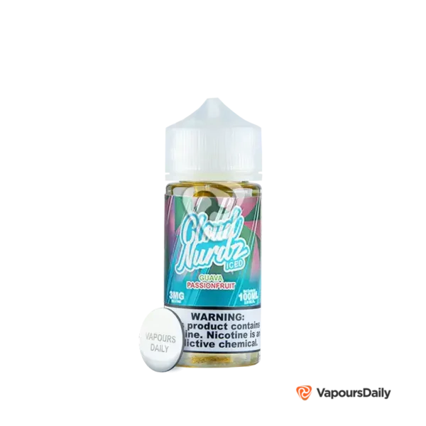 خرید جویس کلود نوردز گواوا پشن فروت یخ (100میل) CLOUD NURDZ ICED GUAVA PASSION FRUIT