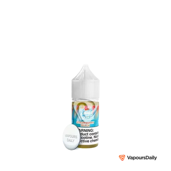 خرید سالت کلود نوردز توت فرنگی هلو یخ (30میل) CLOUD NURDZ ICED STRAWBERRY PEACH