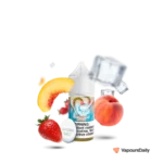 خرید سالت کلود نوردز توت فرنگی هلو یخ (30میل) CLOUD NURDZ ICED STRAWBERRY PEACH