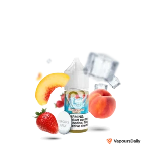 خرید سالت کلود نوردز توت فرنگی هلو یخ (30میل) CLOUD NURDZ ICED STRAWBERRY PEACH