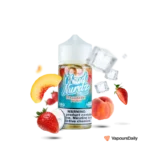 خرید جویس کلودنوردز توت فرنگی هلو یخ(100میل) CLOUD NURDZ ICED STRAWBERRY PEACH