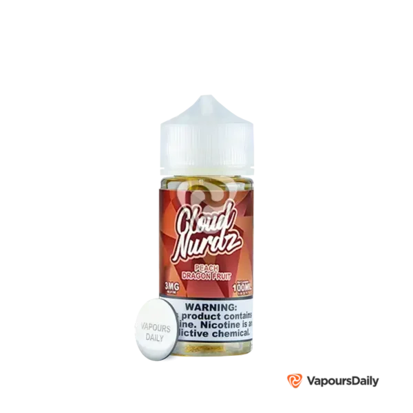خرید جویس کلود نوردز هلو دراگون فروت (100میل) CLOUD NURDZ PEACH DRAGON FRUIT