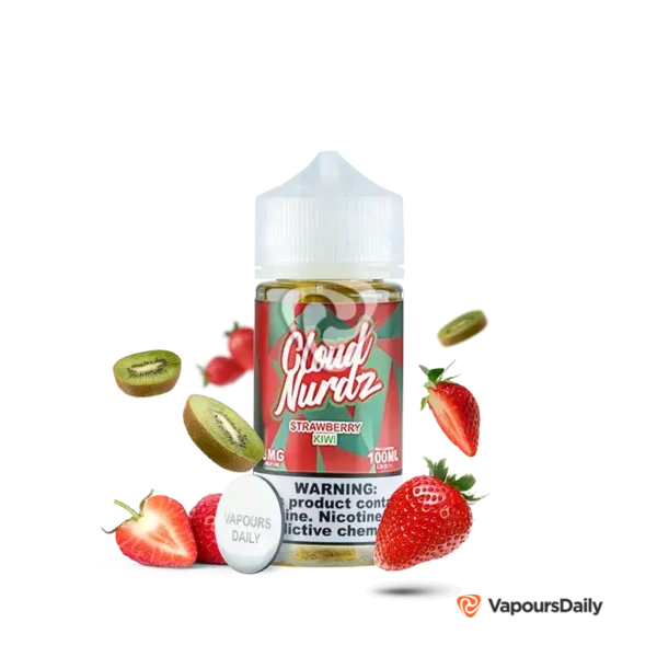 خرید جویس کلود نوردز توت فرنگی کیوی (100میل) CLOUD NURDZ STRAWBERRY KIWI