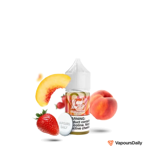 خرید سالت کلود نوردز توت فرنگی هلو (30میل) CLOUD NURDZ STRAWBERRY PEACH