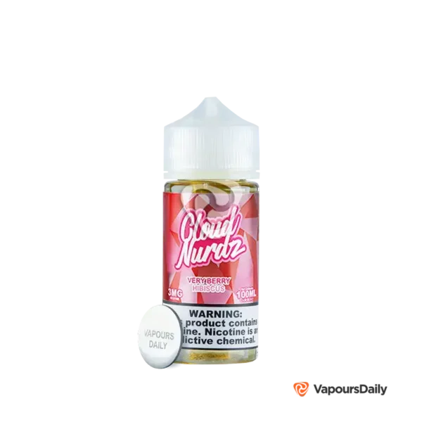 خرید جویس کلود نوردز تمشک شاتوت بلوبری (100میل) CLOUD NURDZ VERY BERRY HIBISCUS