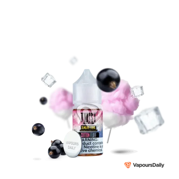 خرید سالت توئیست پشمک صورتی (30میل) TWIST COTTEN FLUFF