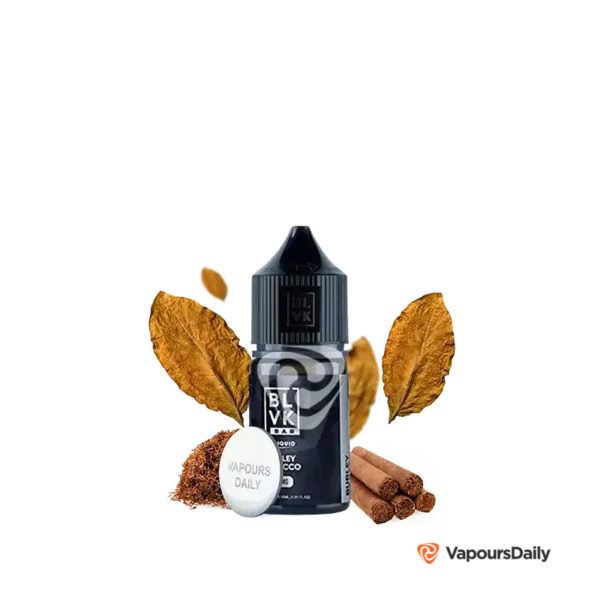 خرید سالت سیگار برگ بی ال وی کی (30میل) BLVK BAR BURLEY TOBACCO