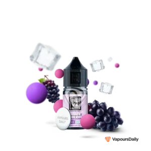 خرید سالت بی ال وی کی آدامس انگور یخ (30میل) BLVK BUBBA GRAPE BUBBLEGUM ICE
